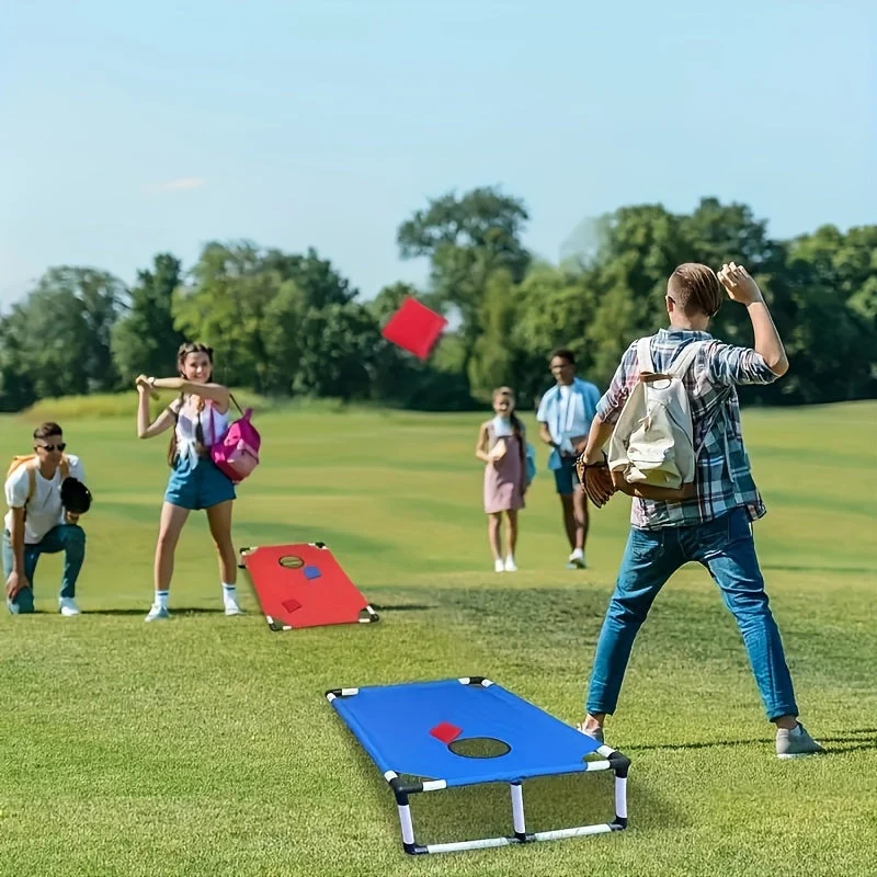 Bærbart Cornhole Spil – Ideelt til Udendørs Familieunderholdning