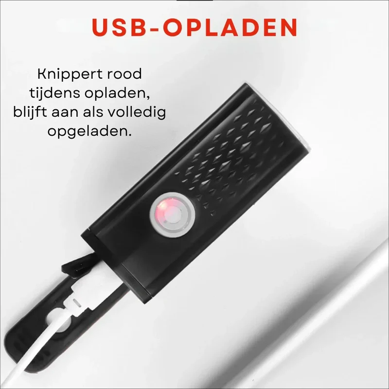 Bicycle Light Set BrightSafe USB – Sikkerhed og Komfort