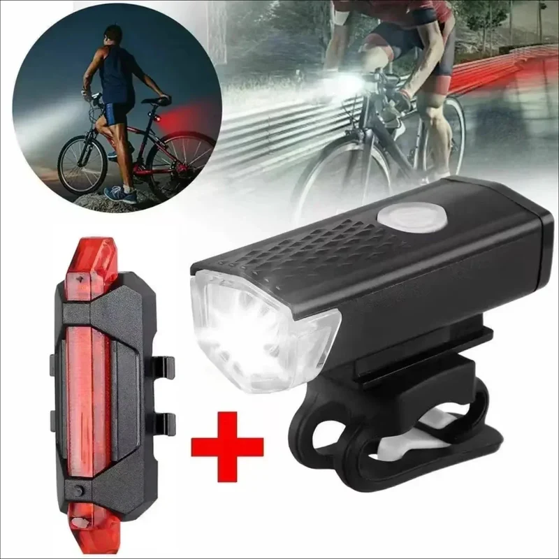 Bicycle Light Set BrightSafe USB – Sikkerhed og Komfort