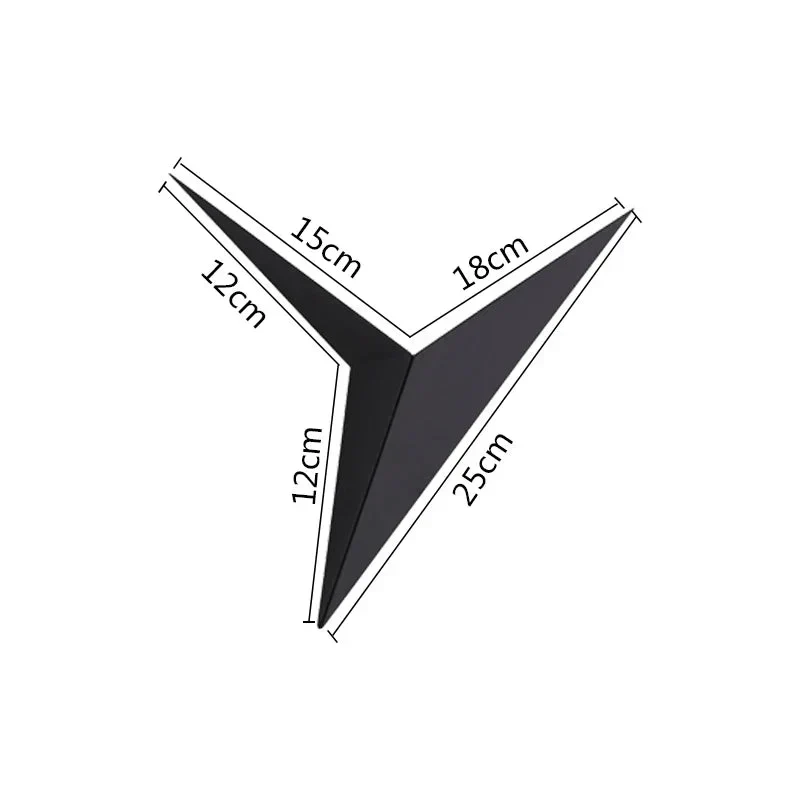 Geometrisk LED Væglampe til Moderne Nattelamper