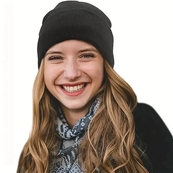 Silke Vinterhat – Varm, Beskyttende for Håret og Stilfuld