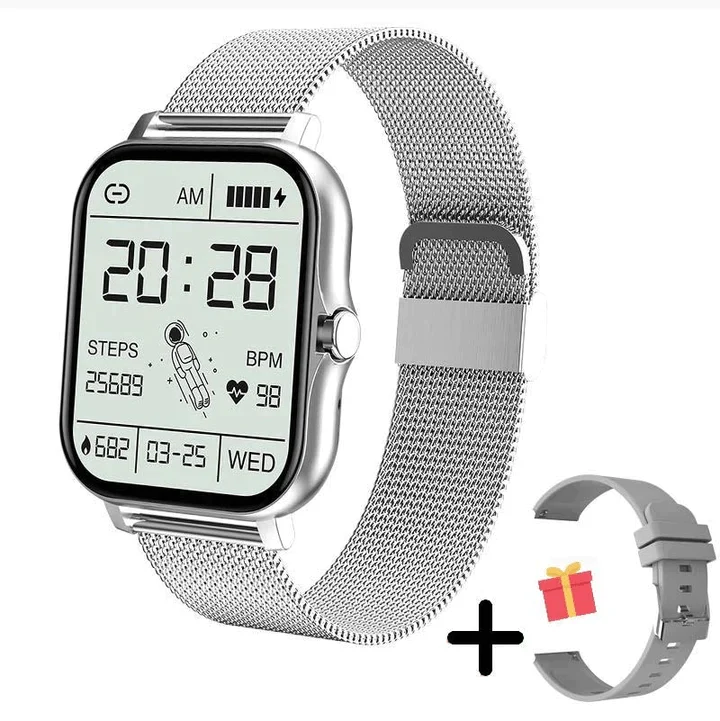Slank Smartwatch til Kvinder med Sundhedsovervågning