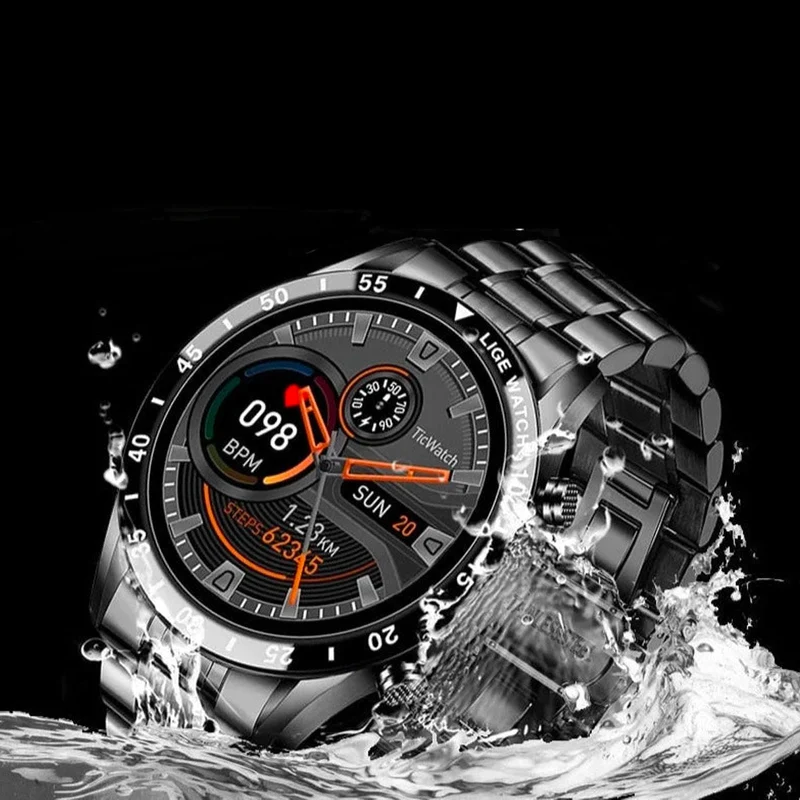 Smartwatch til mænd i luksusdesign