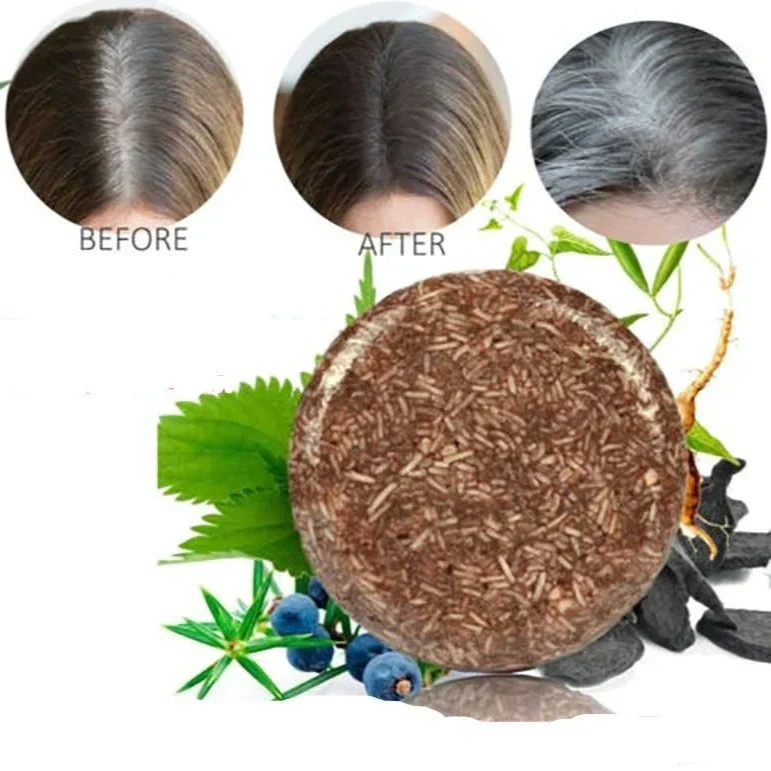 Naturlig Shampoo til Mørkere og Fyldigere Hår