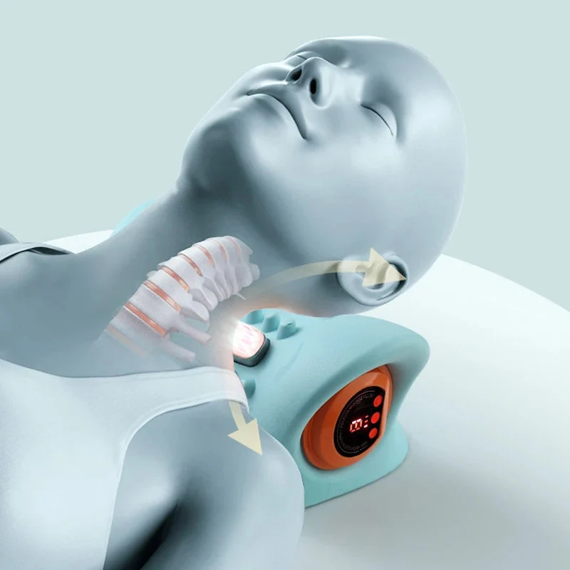 EMS Nakke Massager til Smertelindring og Afslapning