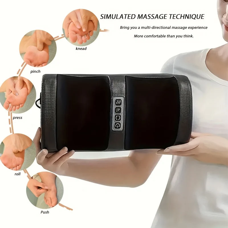Solarfodmassageapparat – Behagelig massage med varme og æltning