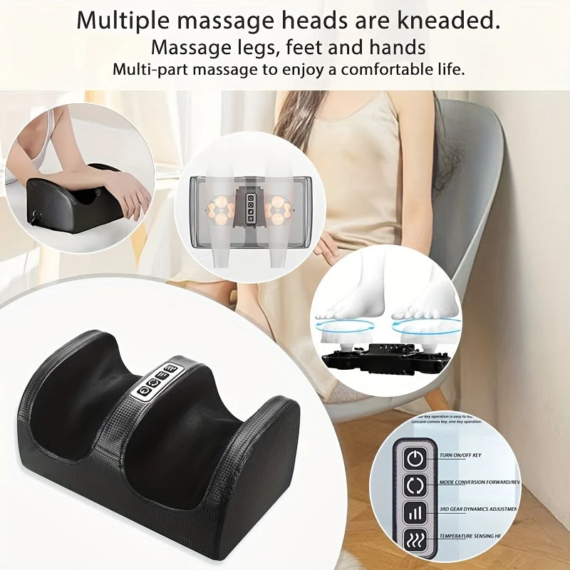 Solarfodmassageapparat – Behagelig massage med varme og æltning