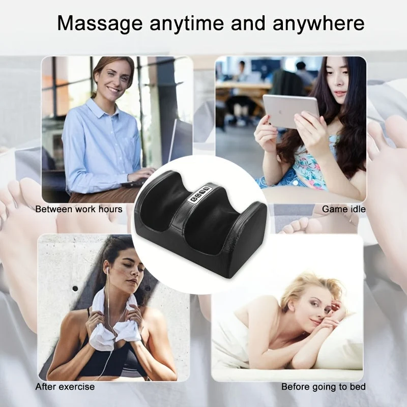 Solarfodmassageapparat – Behagelig massage med varme og æltning