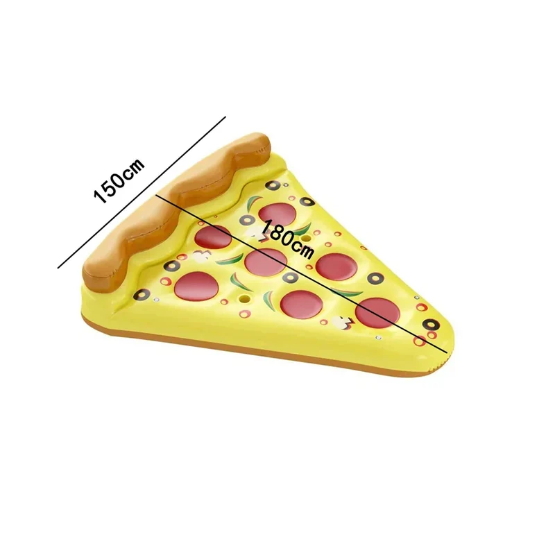 Stor Pizzaformet Poolmadras – Slap Af og Nyd med Stil