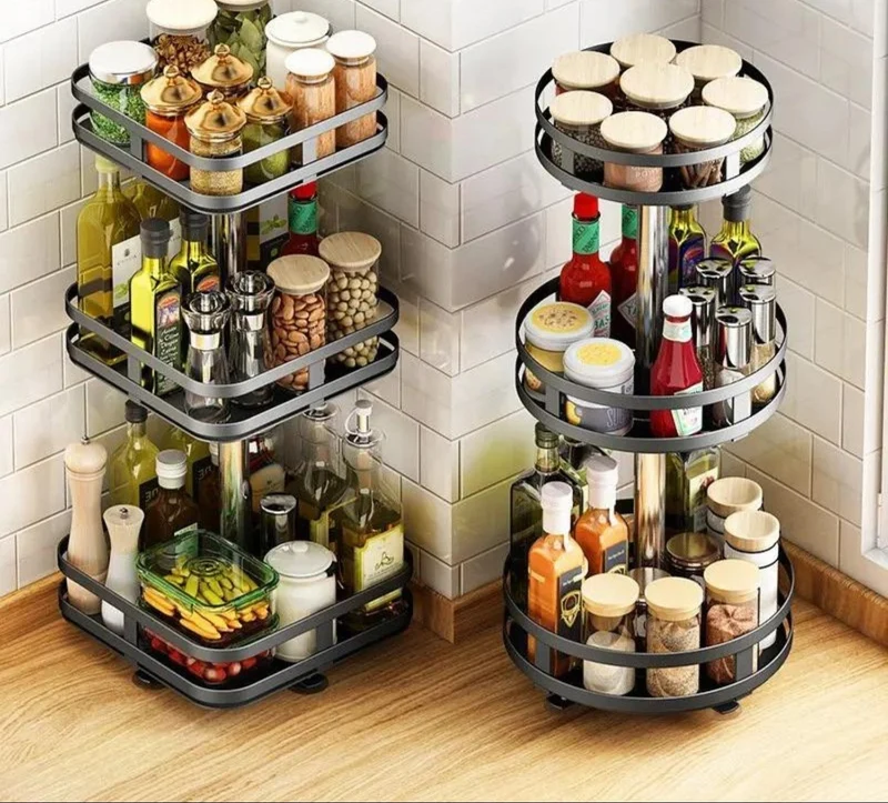Roterende Opbevaringshylde - 360° Twist Rack