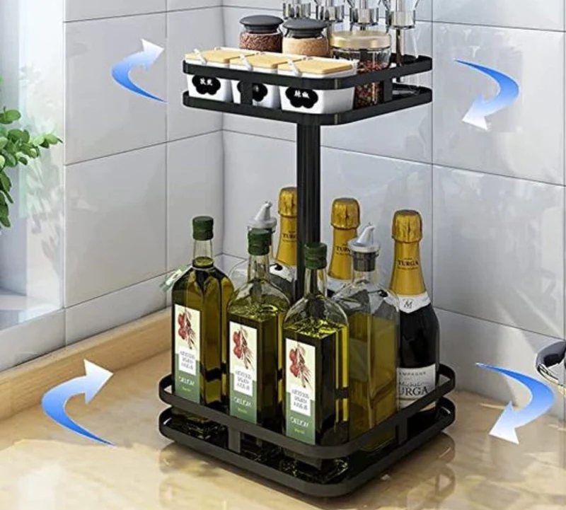 Roterende Opbevaringshylde - 360° Twist Rack