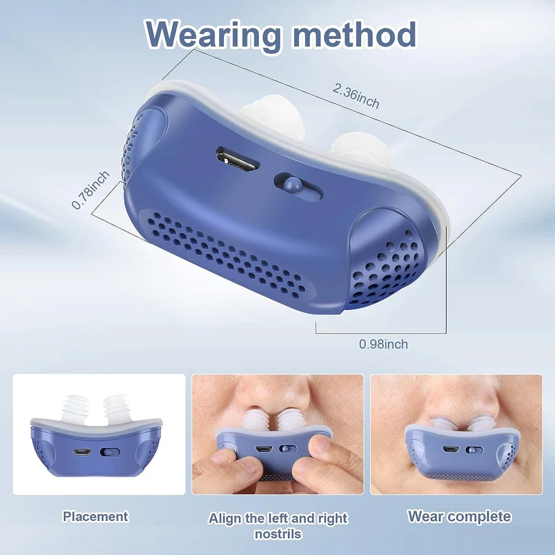 Micro CPAP enhed - Søvnapnø og snorken kontrol