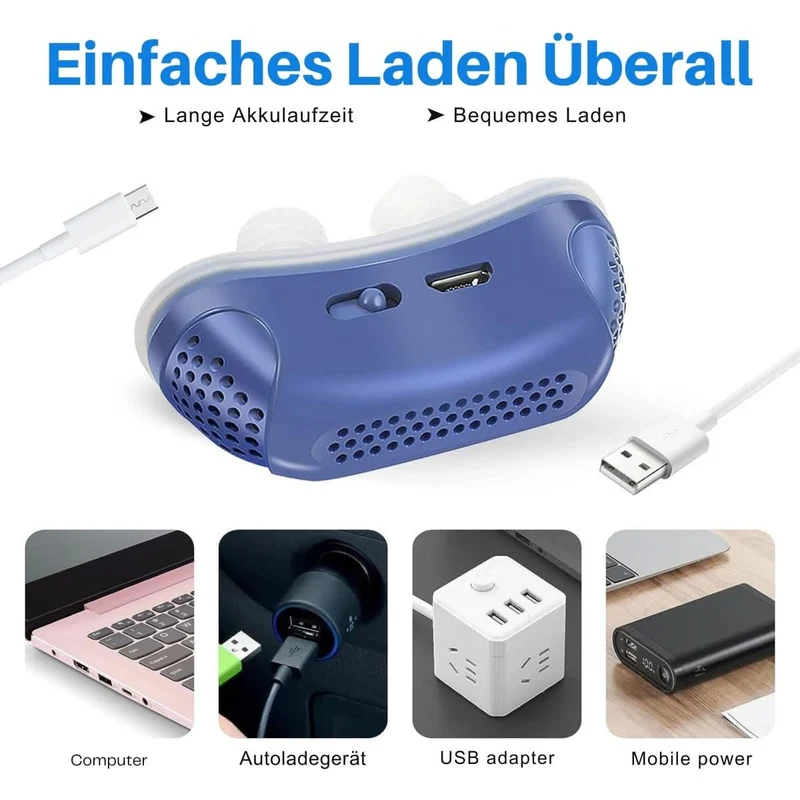 Kompakt CPAP-enhed mod snorken og søvnapnø