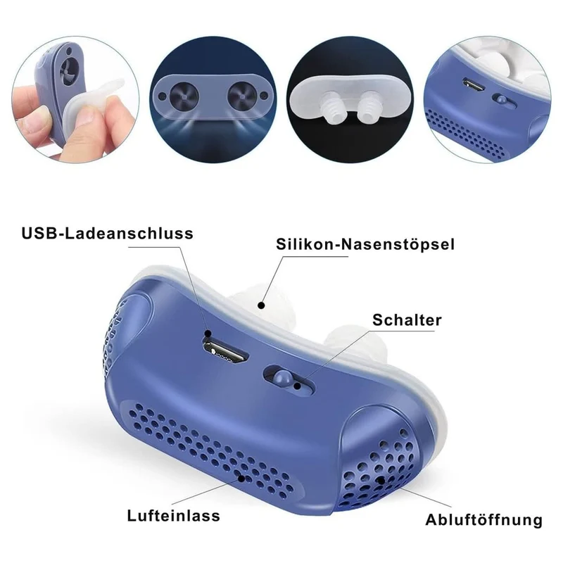 Kompakt CPAP-enhed mod snorken og søvnapnø