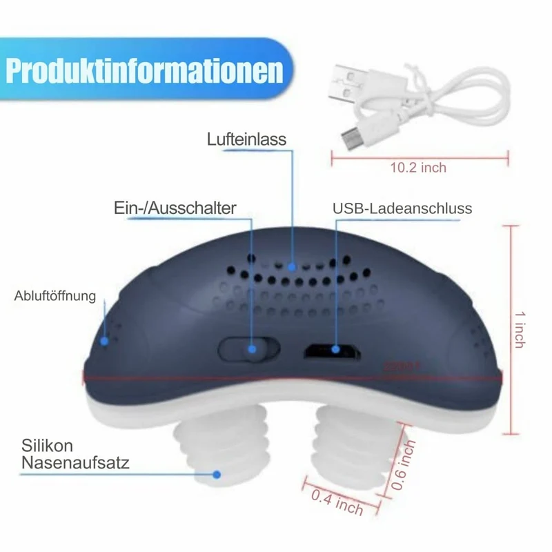 Kompakt CPAP-enhed mod snorken og søvnapnø