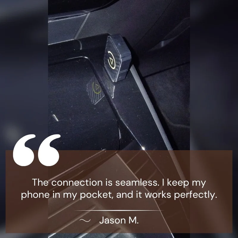 Mini Trådløs CarPlay Adapter