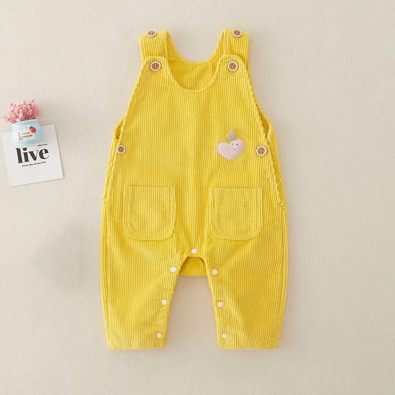 Ribbet Mini Overall til Børn