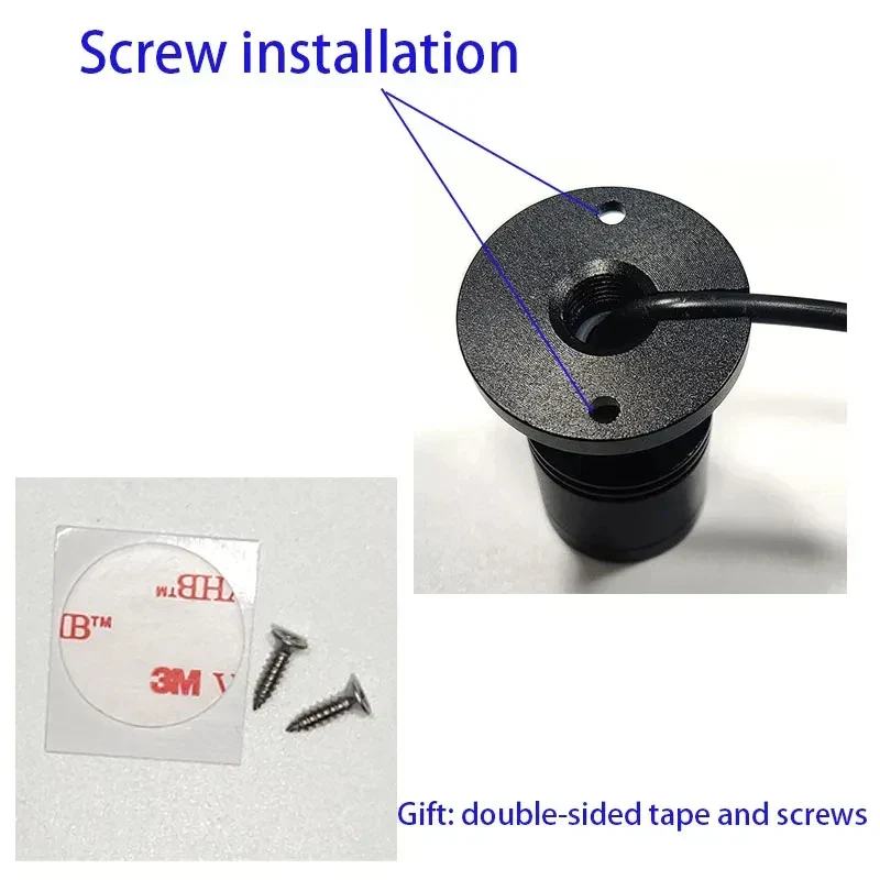 Mini LED Spotlys | 1W/3W | USB Lyskilde til Vitriner og Dekorationer | Varme og Kolde Hvide | Aluminiumskabinet
