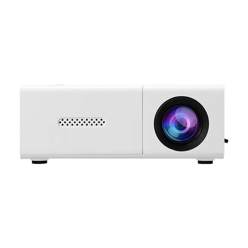 Mini projektor 3000 lumen – bærbar, HDTV og USB, perfekt til hjemmebio og udendørs brug