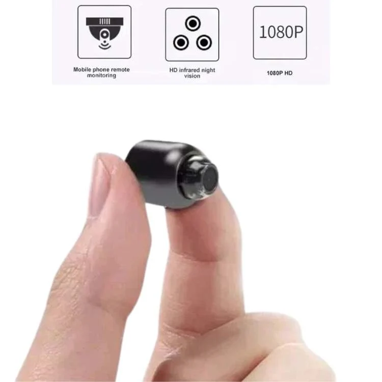 Mini WiFi overvakningskamera med nattevision