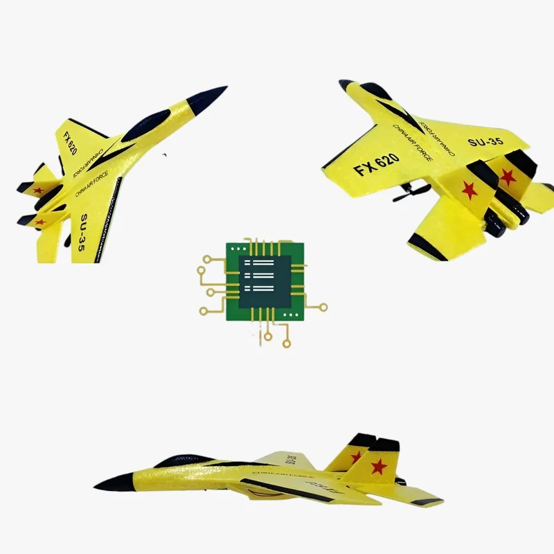 LED Flyvemaskine med Fjernbetjening – RC Glider Effekt