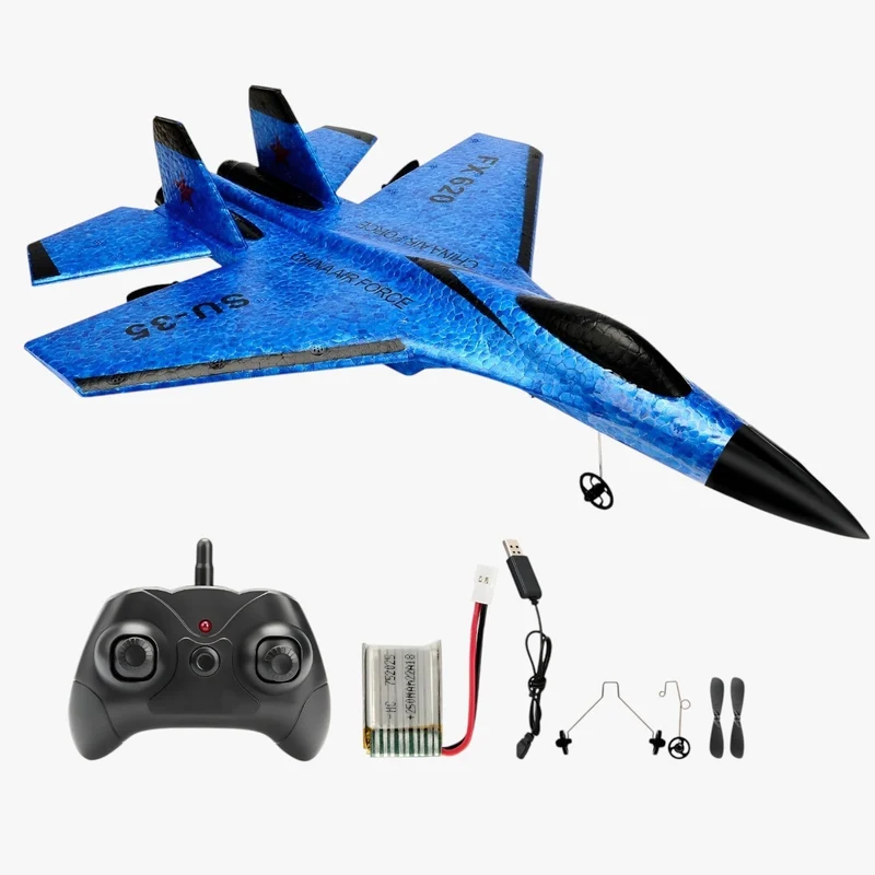 LED Flyvemaskine med Fjernbetjening – RC Glider Effekt