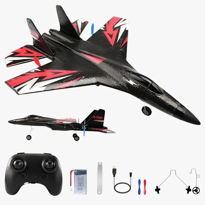 LED Flyvemaskine med Fjernbetjening – RC Glider Effekt