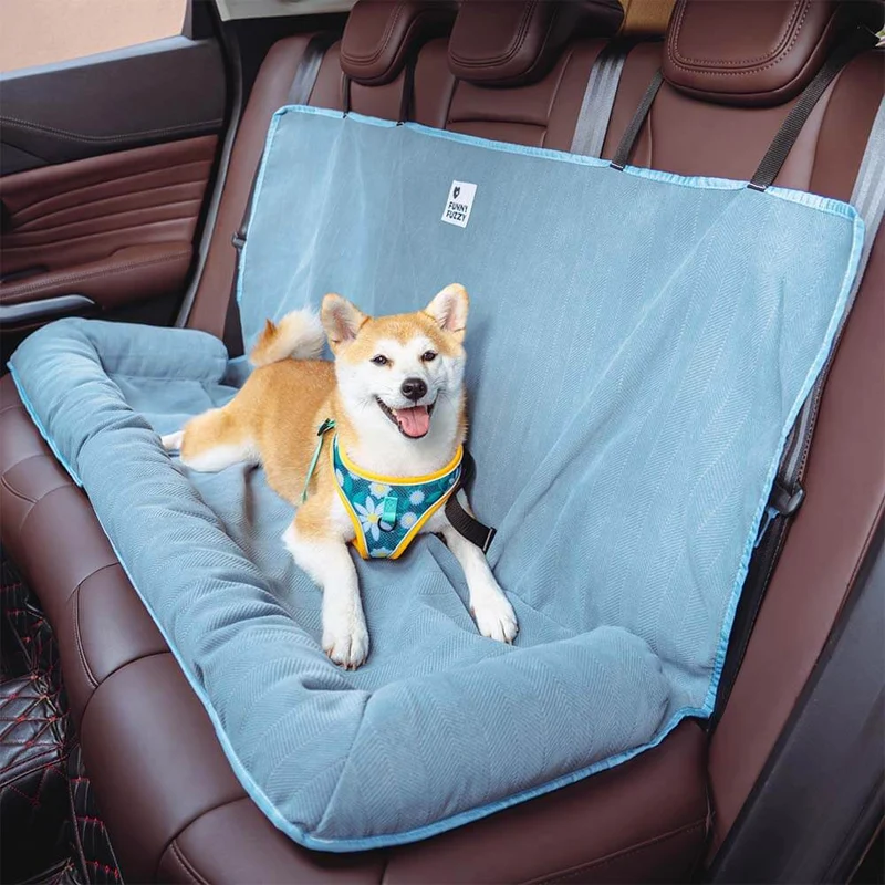 Komfortabel hundeseng til bil – RoadPaw