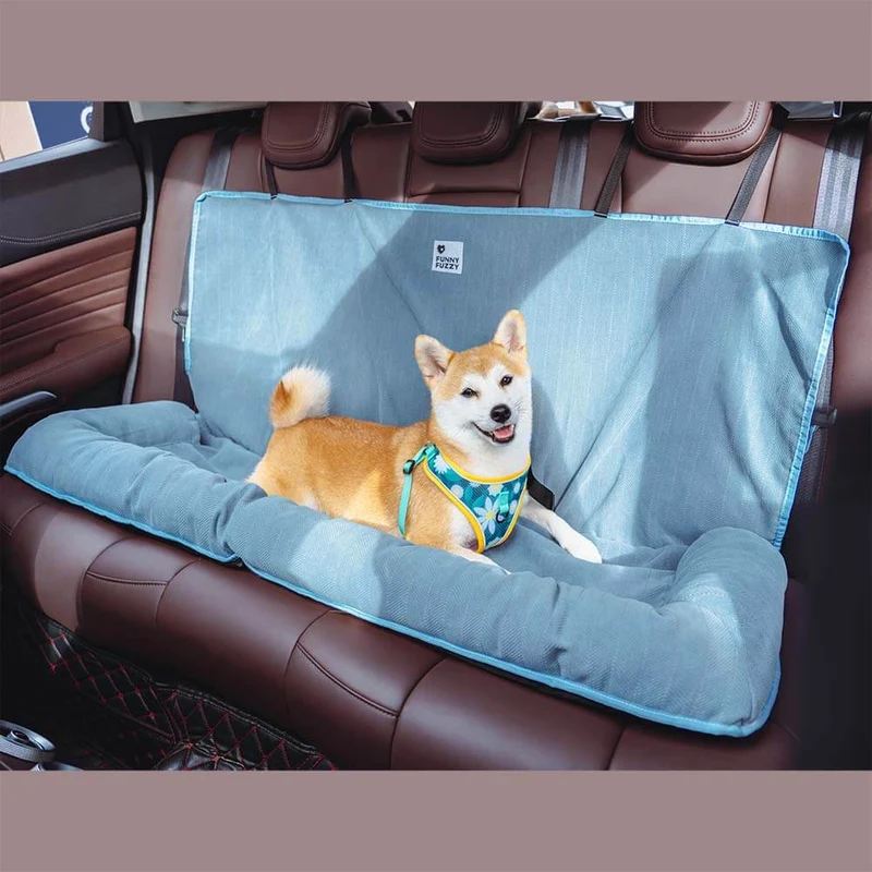 Komfortabel hundeseng til bil – RoadPaw