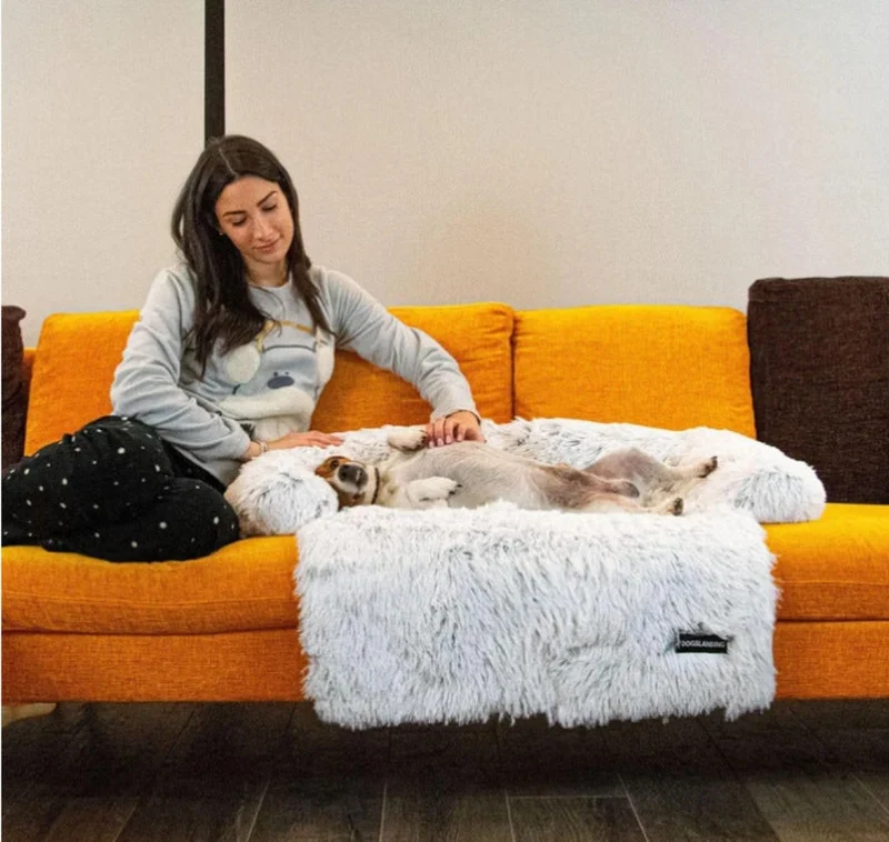 Vinter luksus hundeseng - Snefnug udgave PawLounge