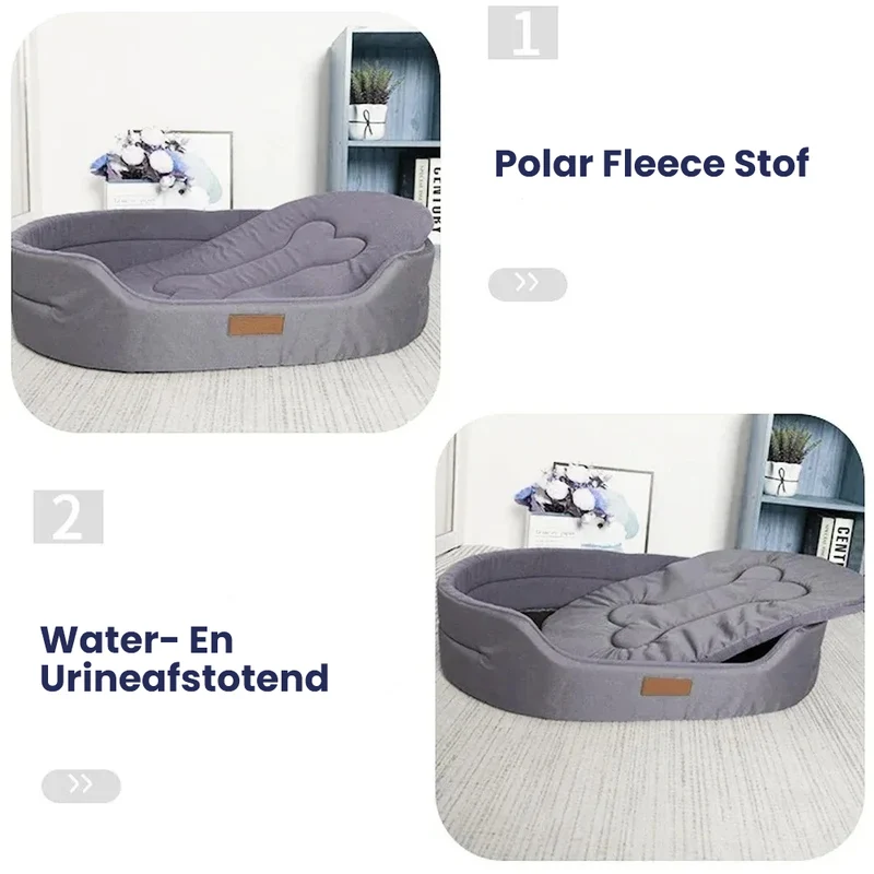 Vandsikker og komfortabel hundeseng – Sutton model