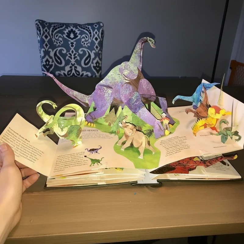 3D Pop-up Bog om Dinosaurer