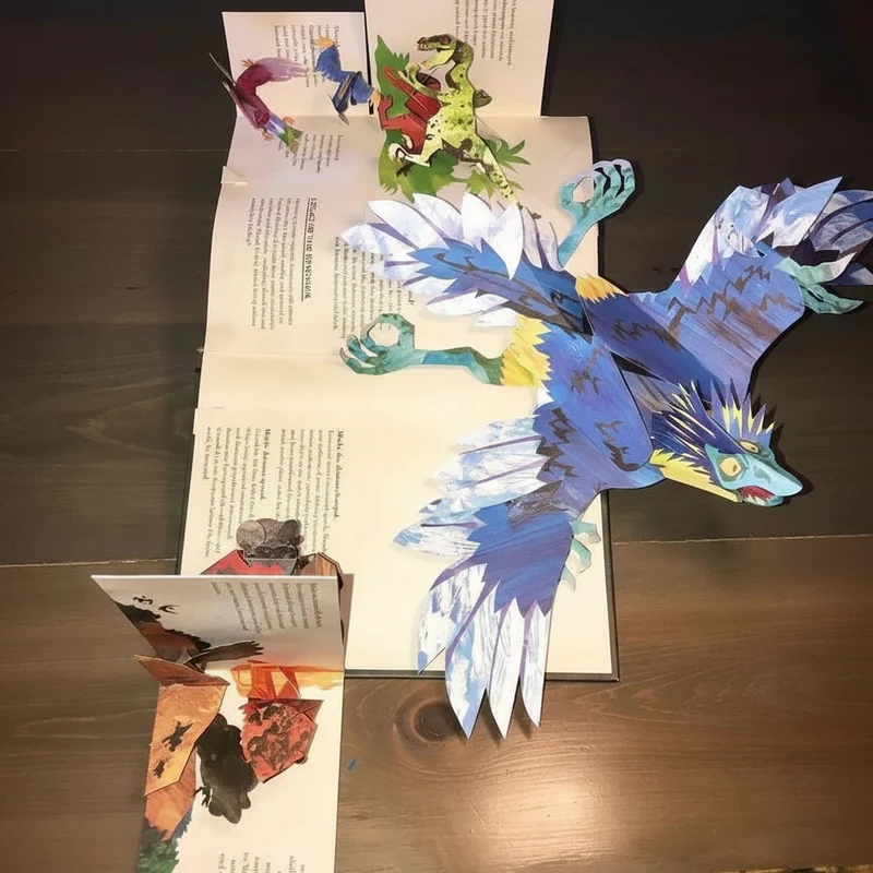 3D Pop-up Bog om Dinosaurer