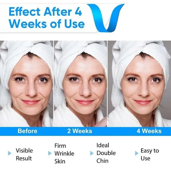 V-Face Modelerende Massager til Dobbelthage med Varmefunktion