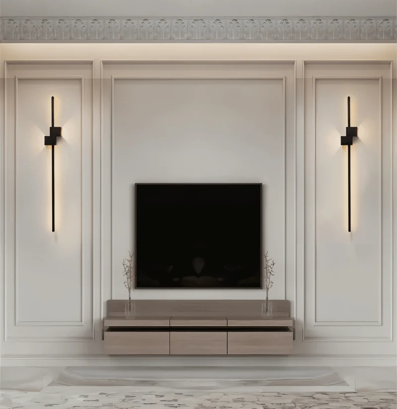 Minimalistisk LED Aplique til et moderne miljø - LINESTRIPE