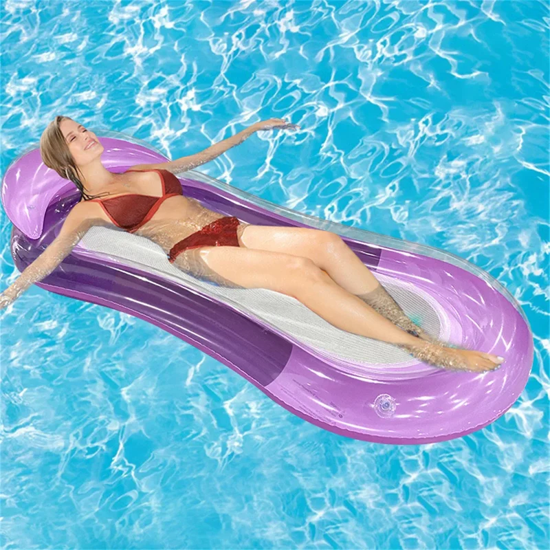 Luksus Oppustelig Sofa med Højt Hovedstøtte - Ideel til Pool og Strand