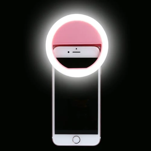 Bærbar Ringlys til Selfies - GlowSnap