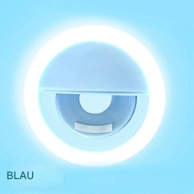 Bærbar Ringlys til Selfies - GlowSnap