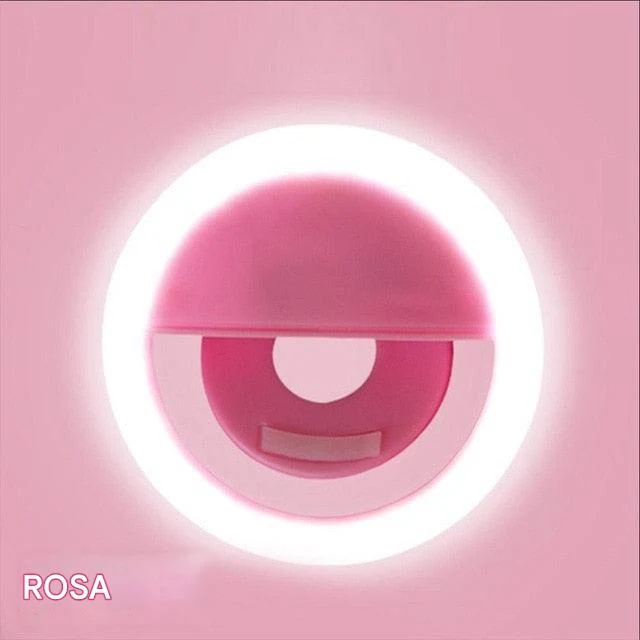 Bærbar Ringlys til Selfies - GlowSnap