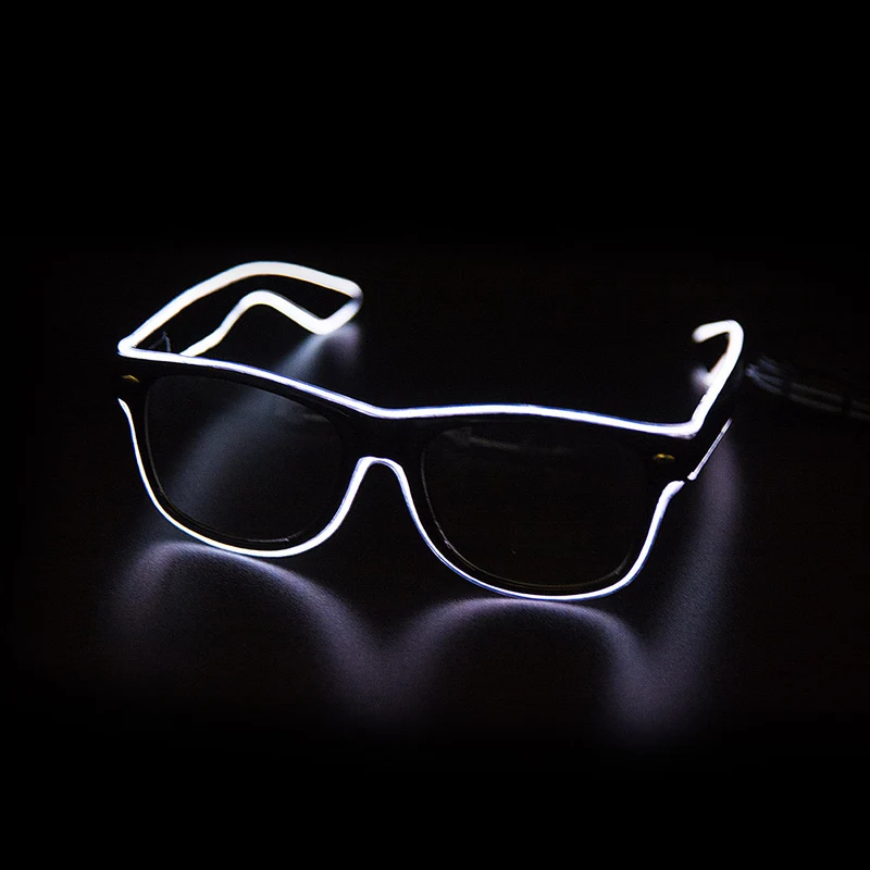 Lysende neonbriller - LumaGlow