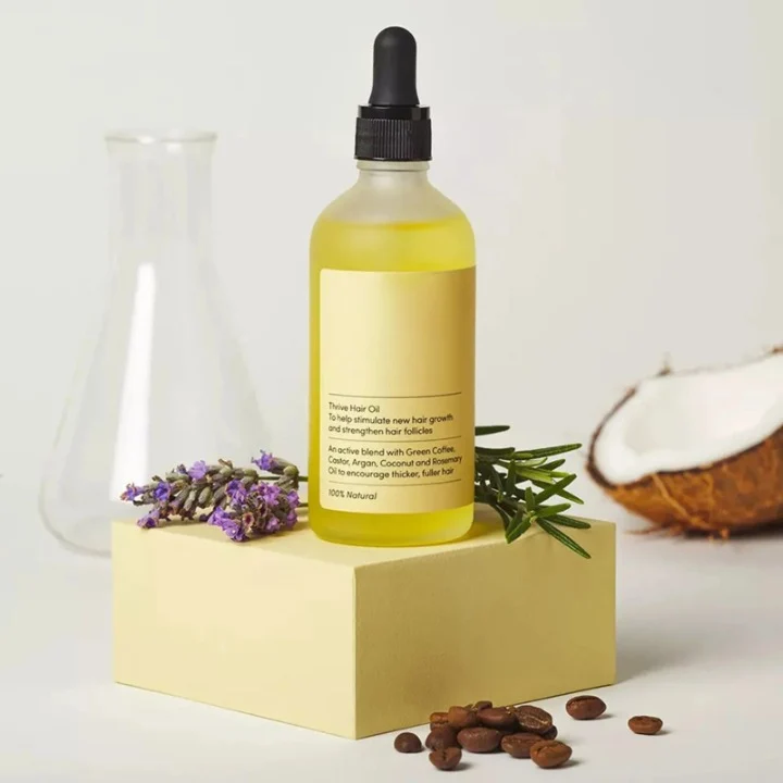 Vegansk Hårvækstolie - 100% Naturligt Serum