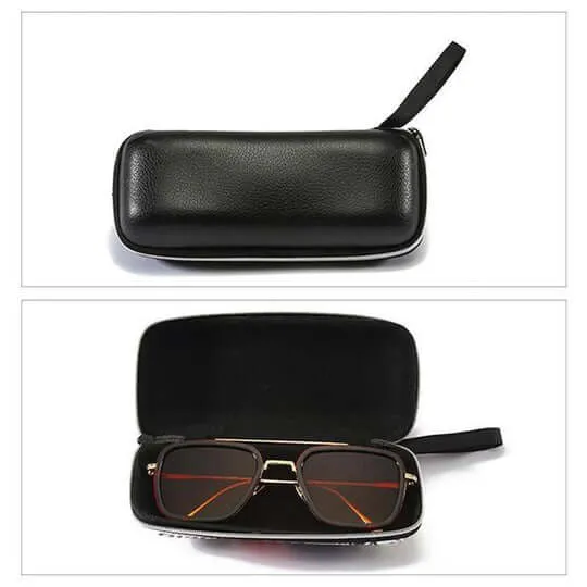 Intelligente progressiv briller med automatisk synsjustering og blåt lysfilter