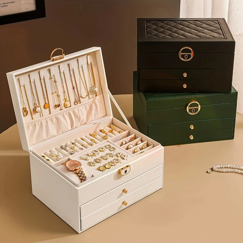 Jewel Organizer i Læder af Høj Kvalitet