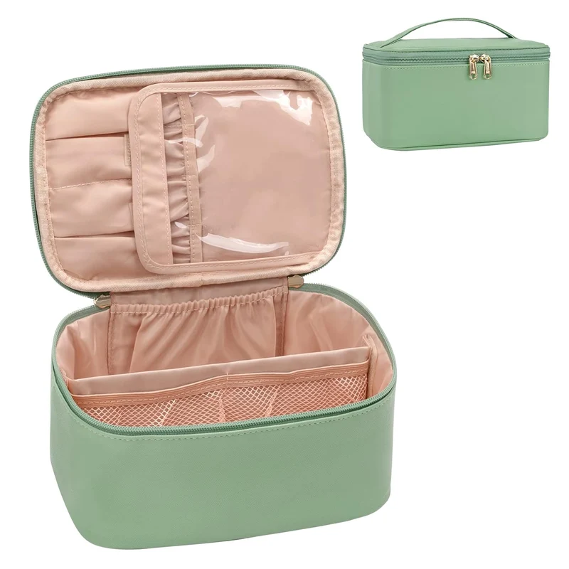 Portabel Makeup Organizer med Rumdelere