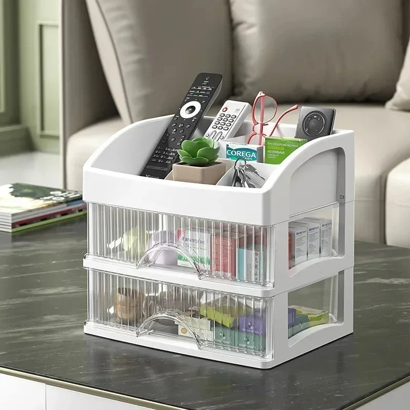 Gennemsigtig Makeup Organizer i Akryl - Klar Design