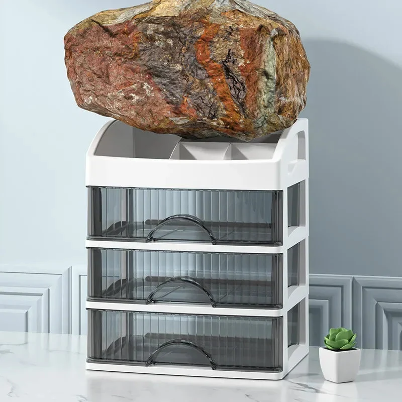 Gennemsigtig Makeup Organizer i Akryl - Klar Design