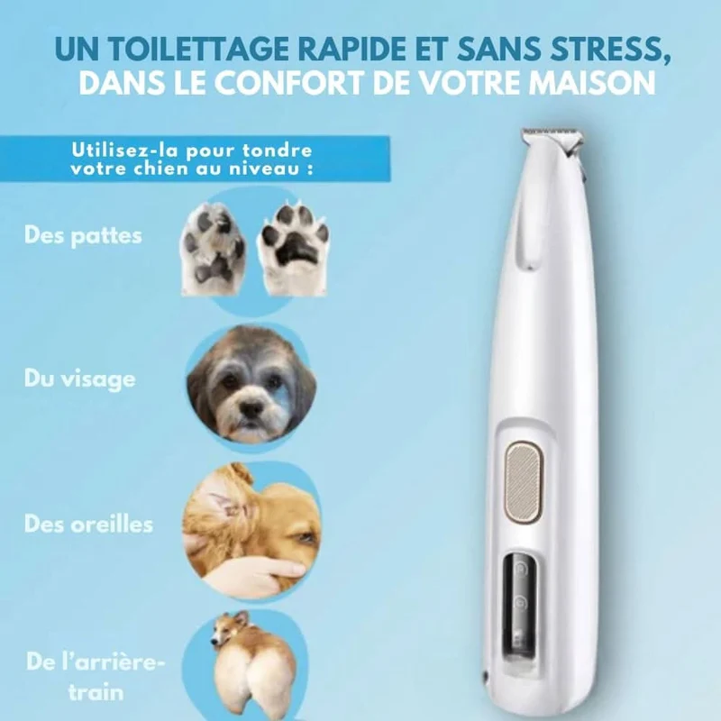 PawsitiveTrimmer – Den stille trimmer til dit kæledyrs pleje