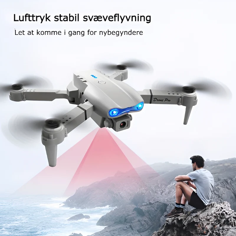 LuftFanger - Dron med dobbelt 4K kamera til fantastiske optagelser