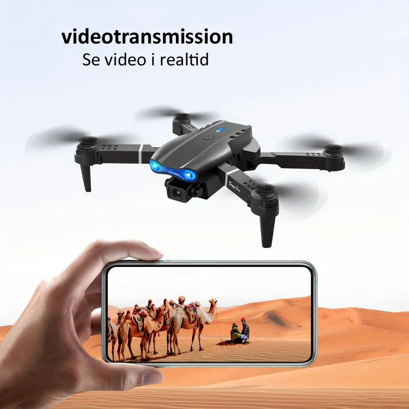 LuftFanger - Dron med dobbelt 4K kamera til fantastiske optagelser