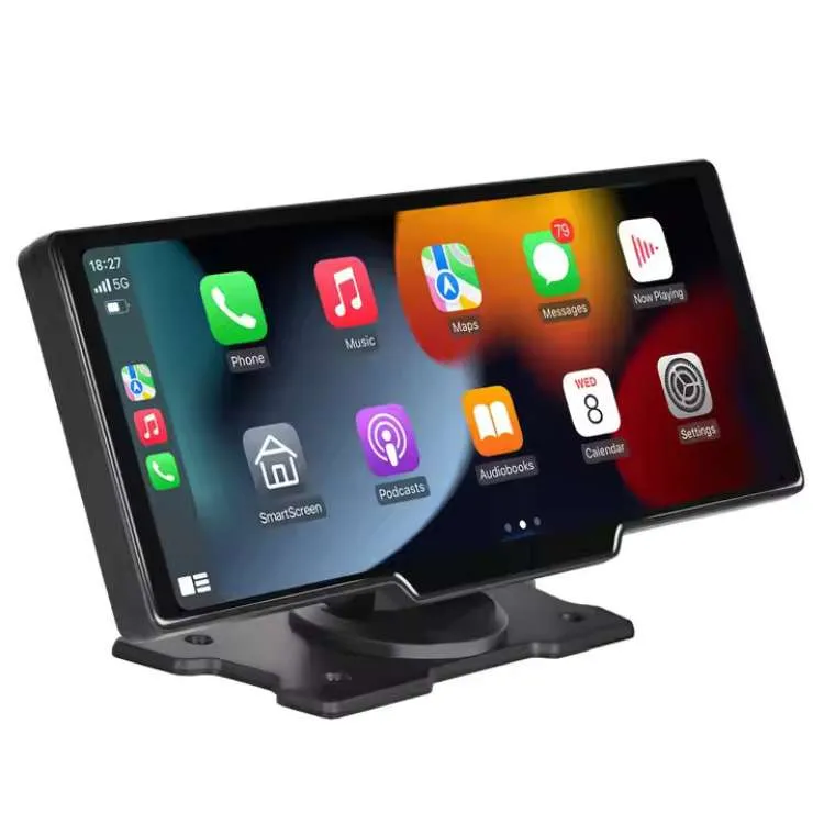 SmartSkærm 10.25” - Trådløs CarPlay & Android Auto